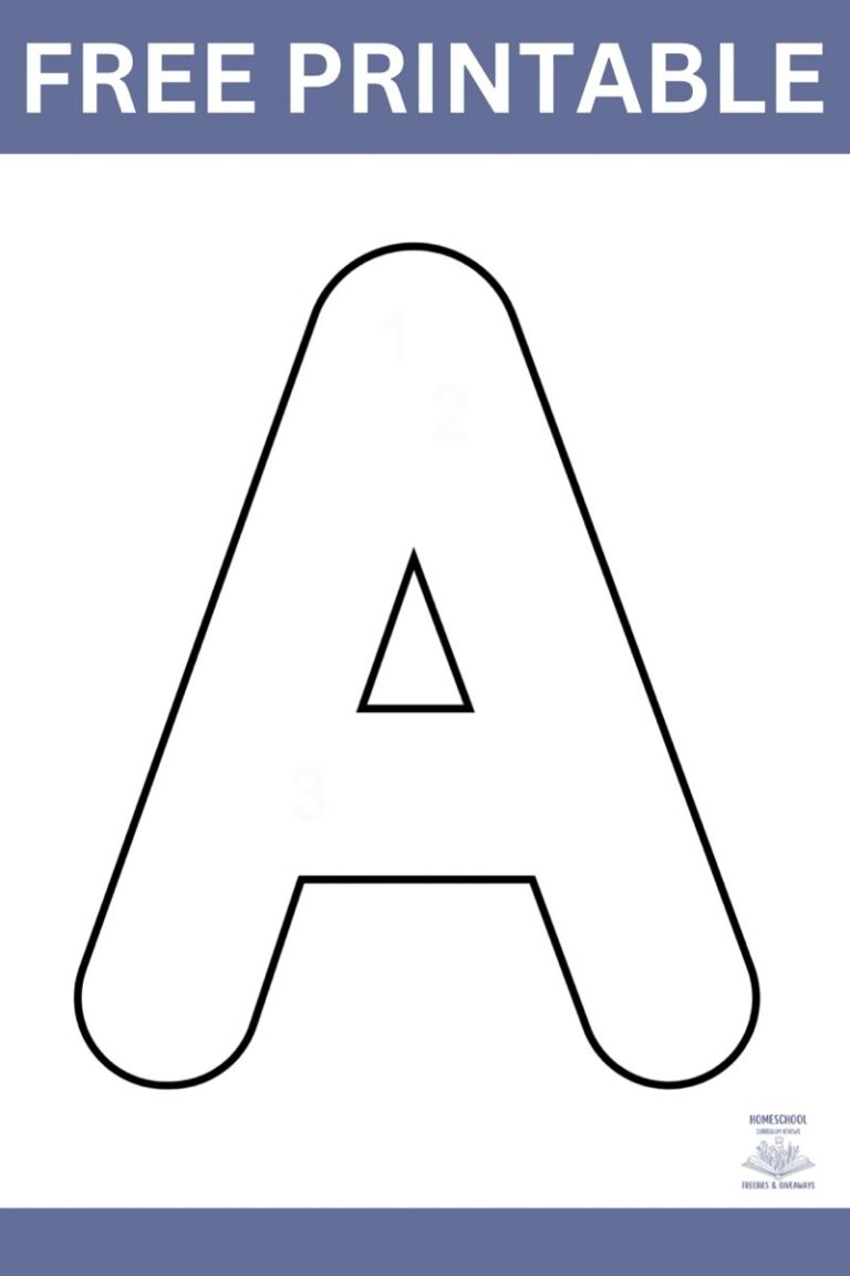 Bubble Letter A Uppercase FREE PRINTABLE Free Printable Alphabet 