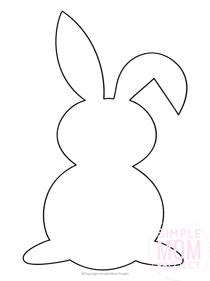 Bunny Template Free Printable