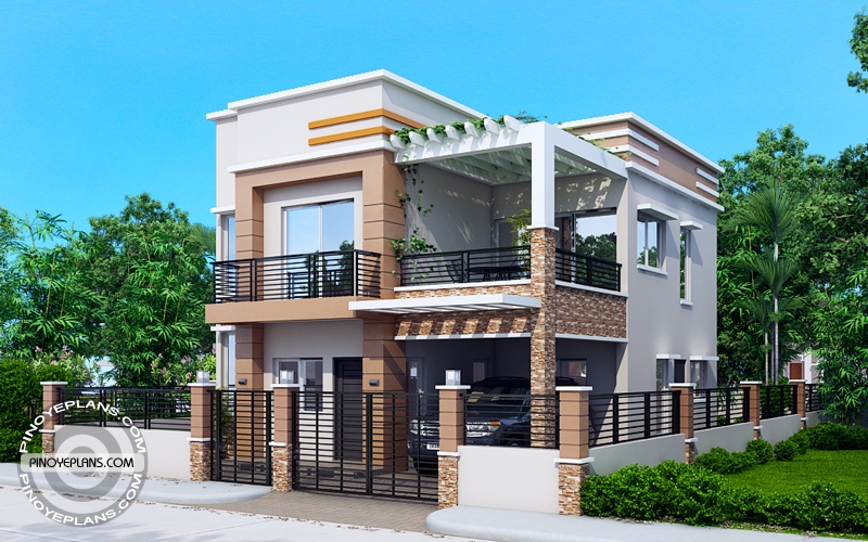 Carlo 4 Bedroom 2 Story House Floor Plan Pinoy EPlans