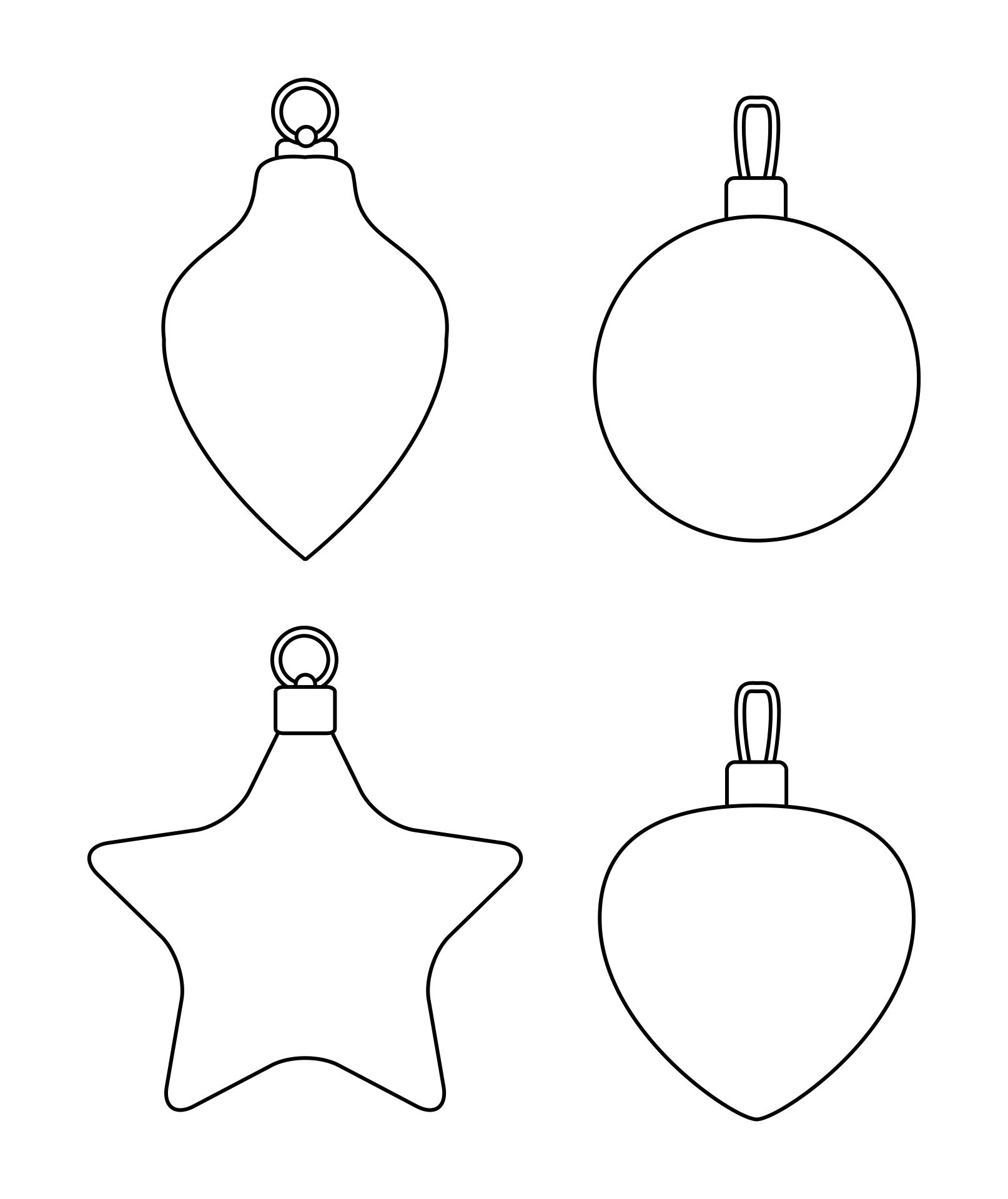 Christmas Ornament Templates 15 Free PDF Printables Printablee Christmas Ornament Templates 15 Free PDF Printables Printablee