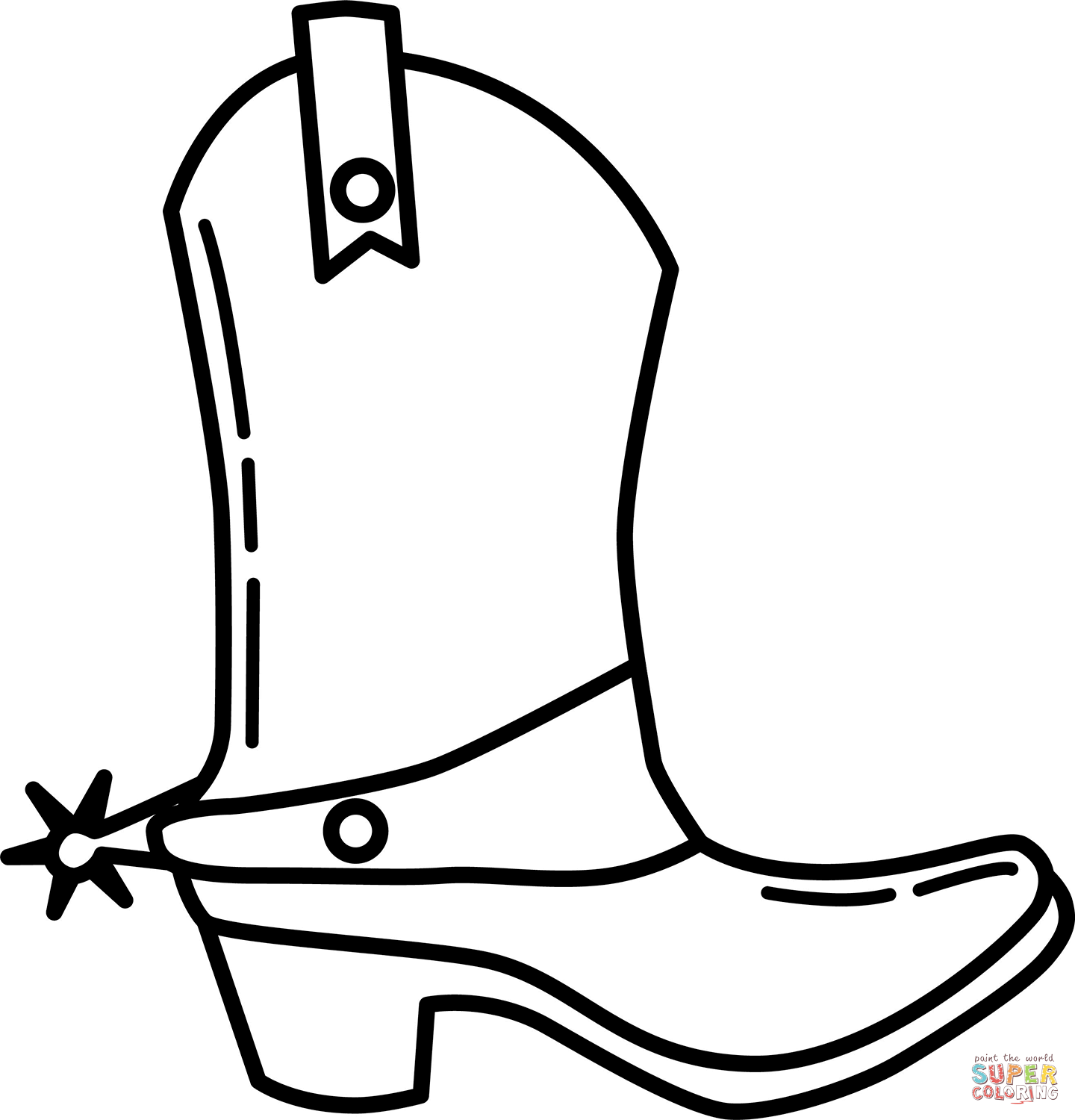 Cowboy Boot Template Printable Printable Templates Online By Paul 