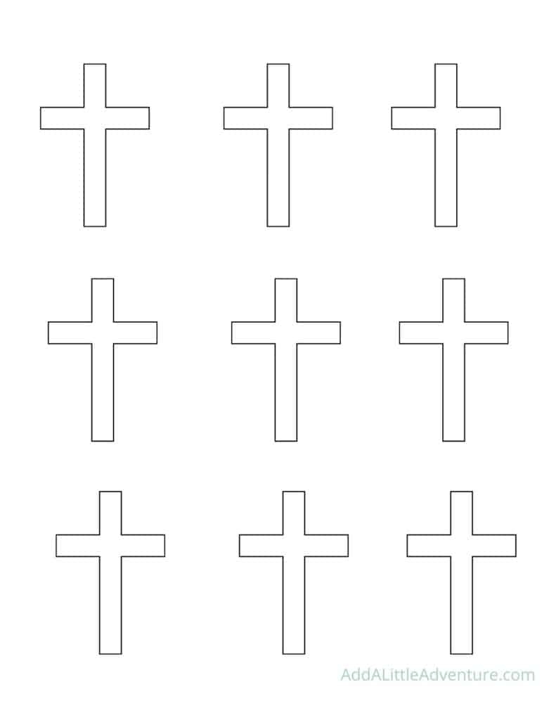 Cross Templates Printable