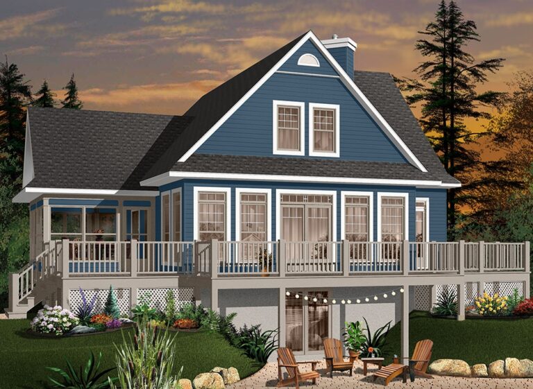 Custom Lakefront Home Plans At David Moses Blog