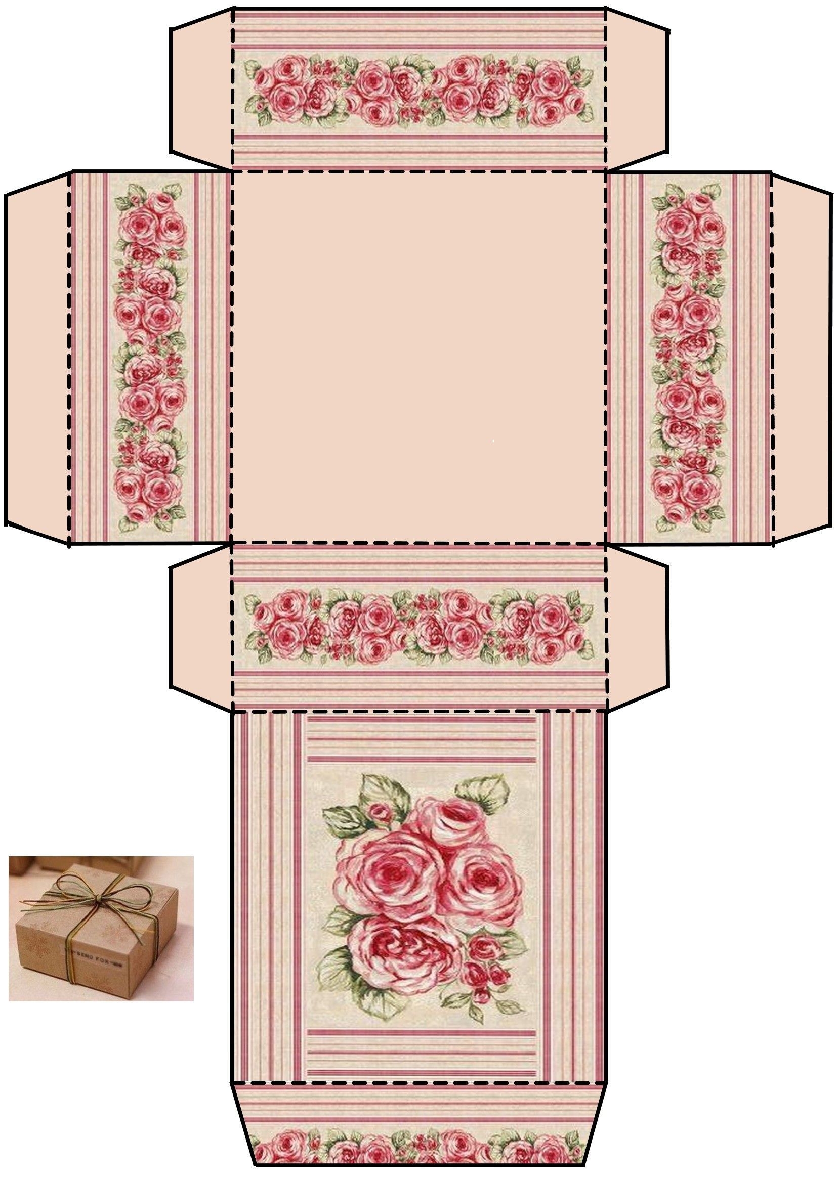 Cute Printable Box Template