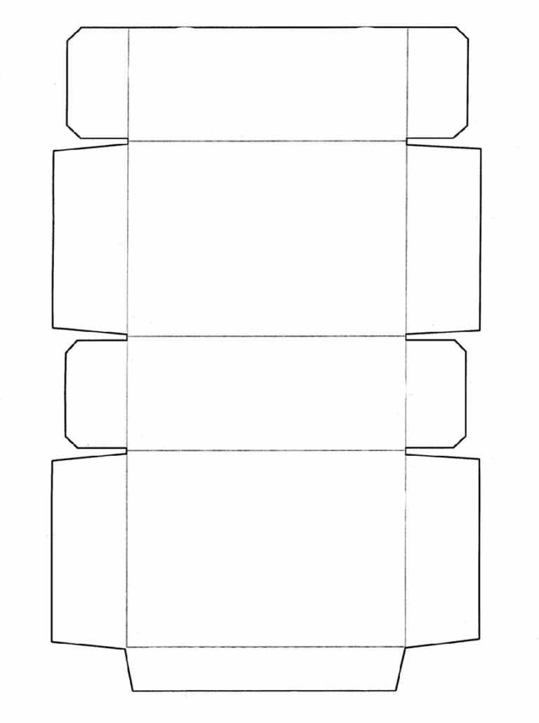 Diy Printable Box Template