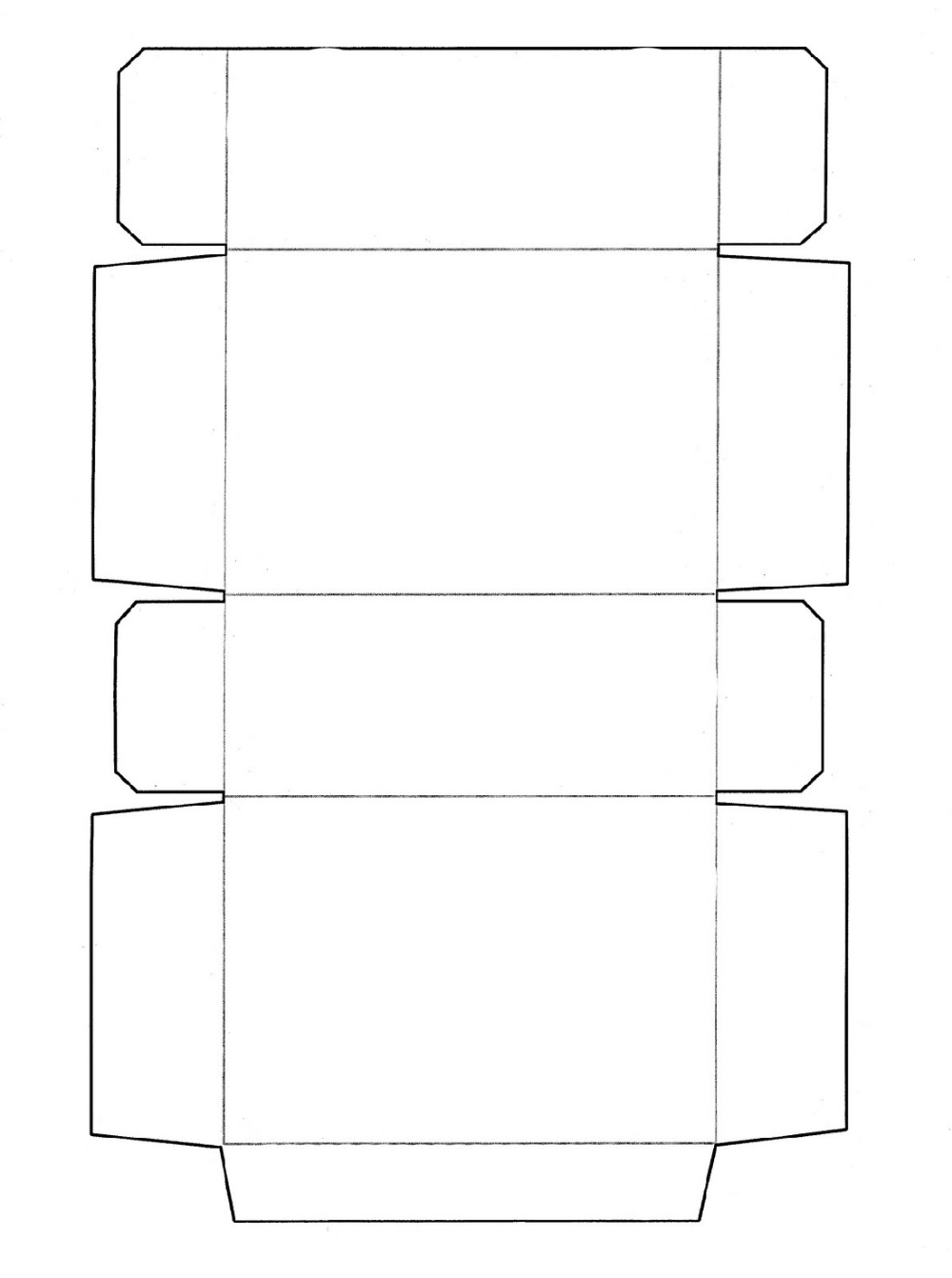 Diy Printable Box Template