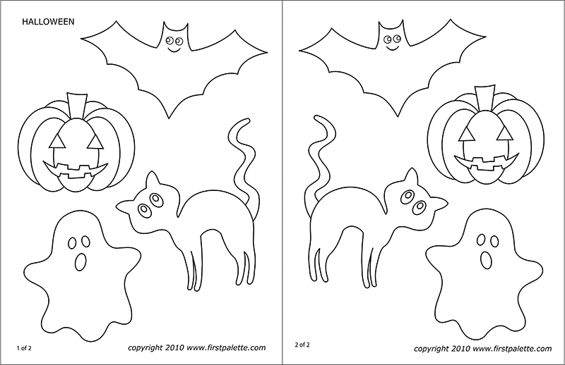 DIY Printable Halloween Decor Templates To Decorate Your Spooky Space