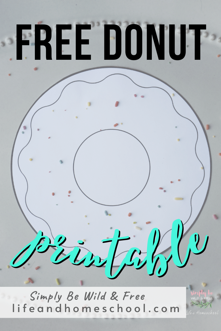 Donut Template Printable Printable Calendars AT A GLANCE