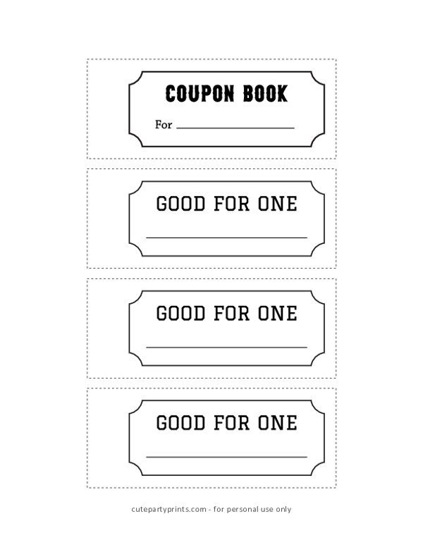 Downloadable Free Printable Coupon Template Free Printables Hub