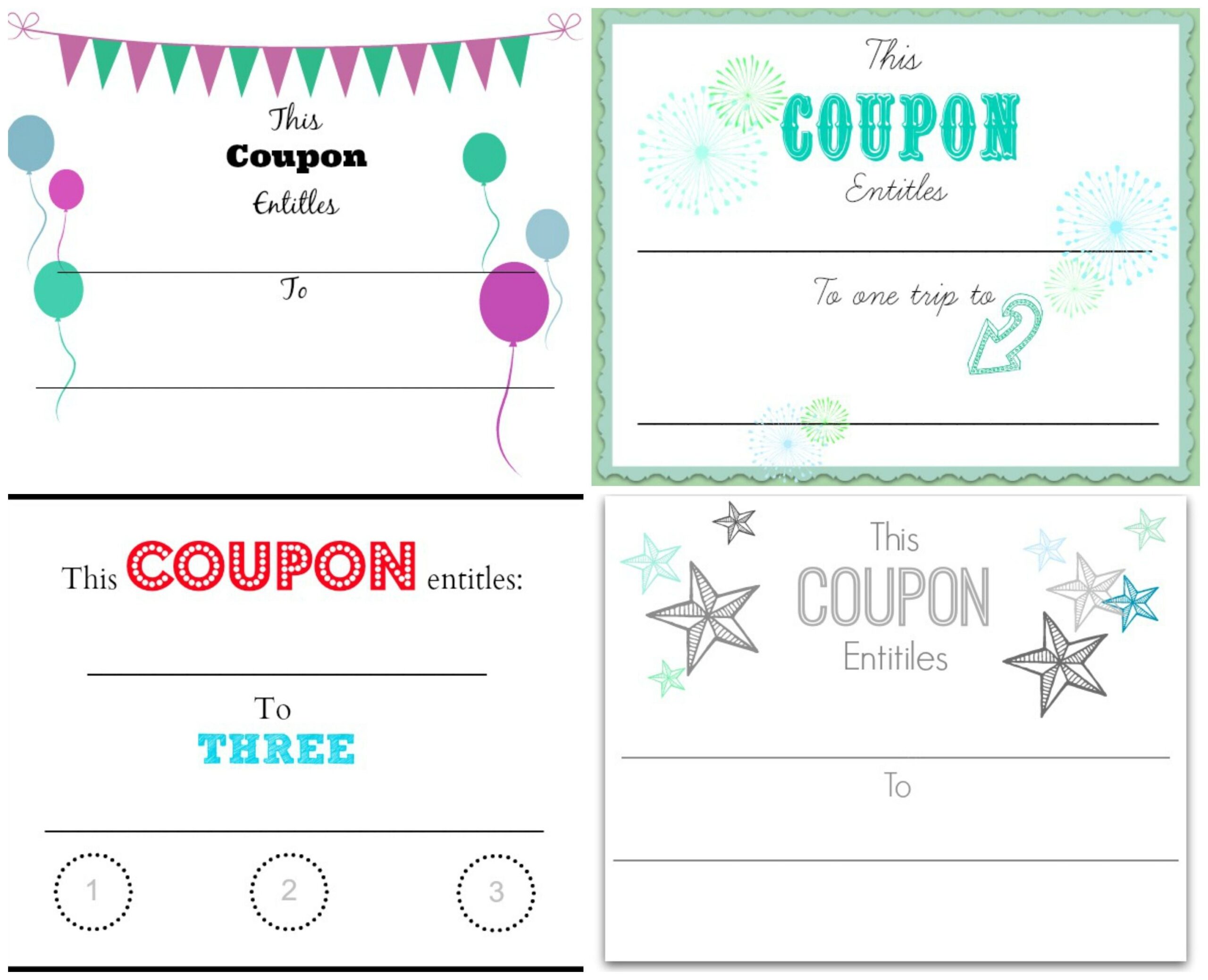 Downloadable Free Printable Coupon Template Printable Words Worksheets