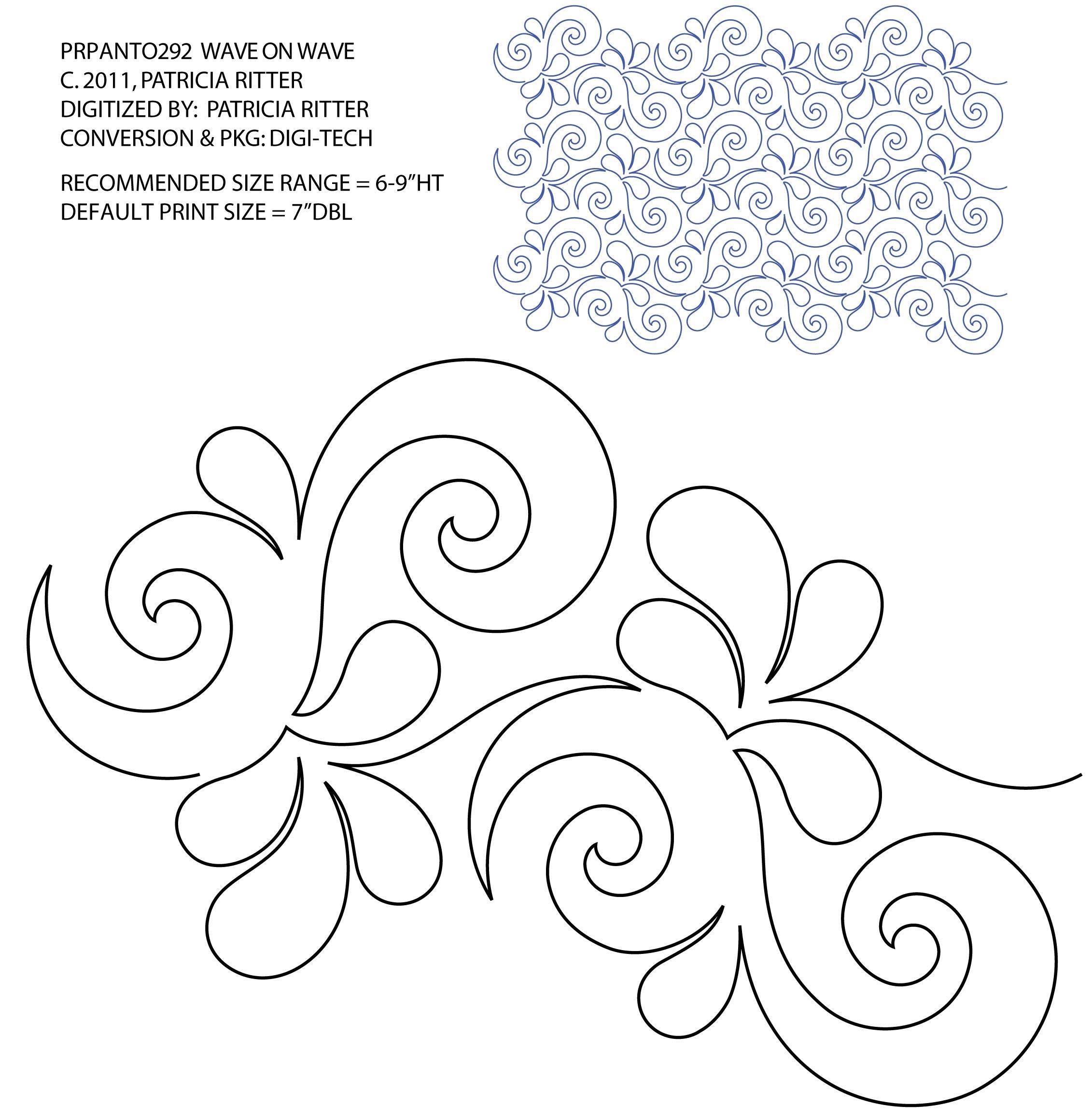 Easy Printable Machine Quilting Templates For Beginners Smart