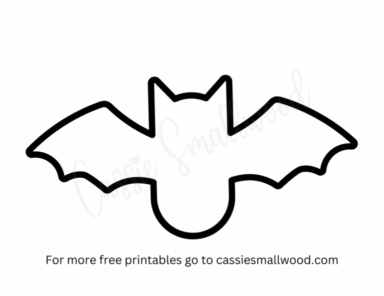Eric Carle Printable Bat Templates