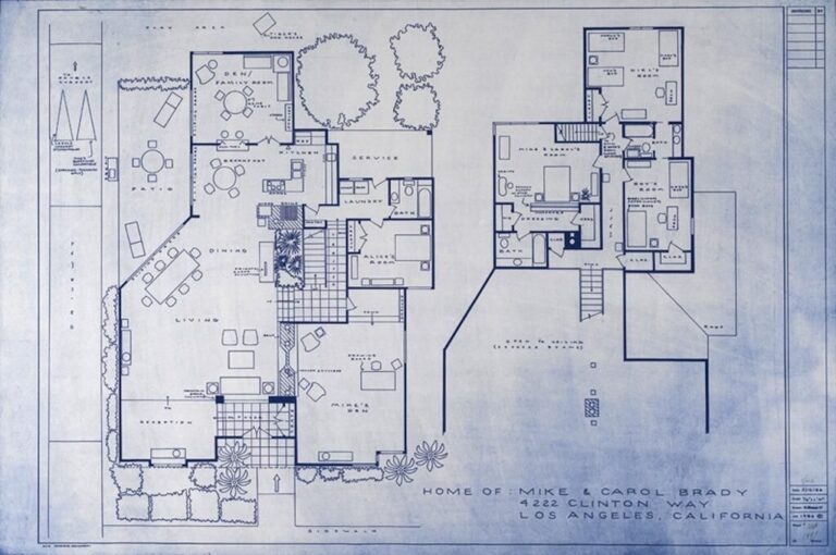 Exploring The Iconic Brady Bunch House Floor Plan