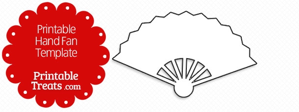 Fan Template Printable