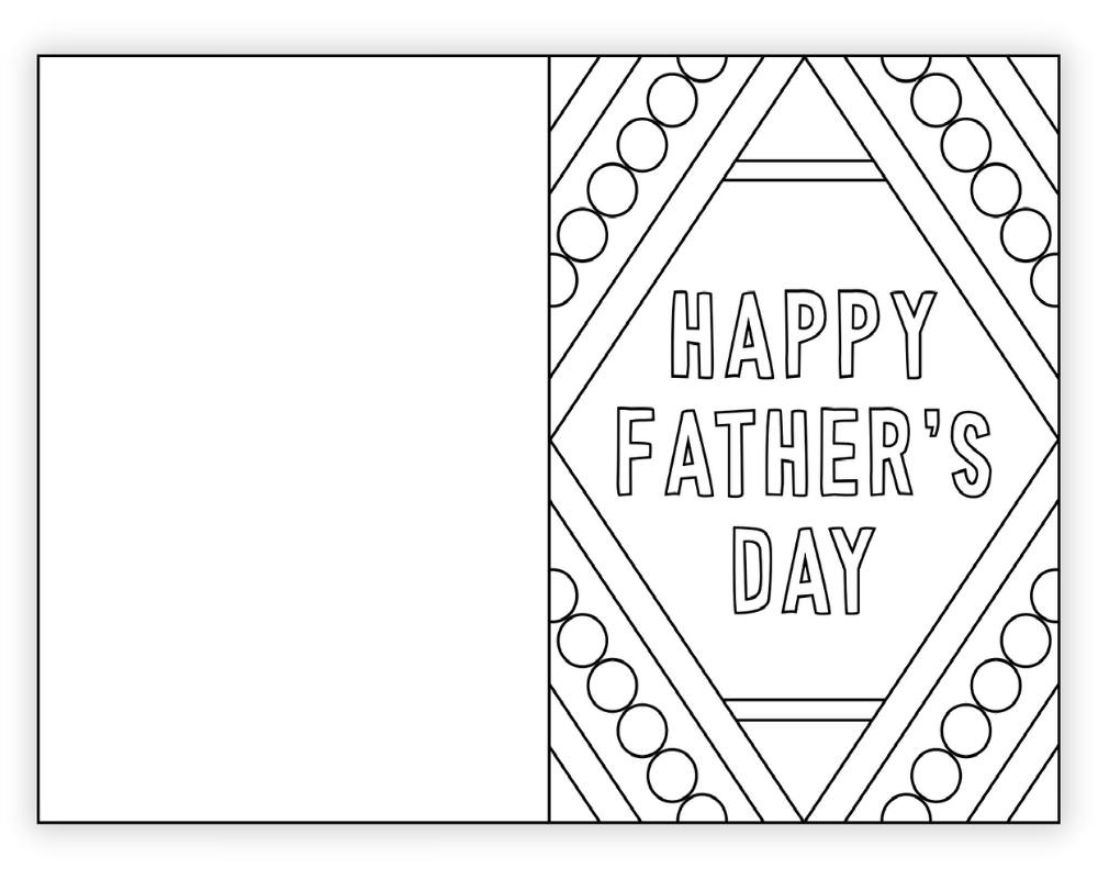 Fathers Day Printable Craft Fathers Day Printable Craft