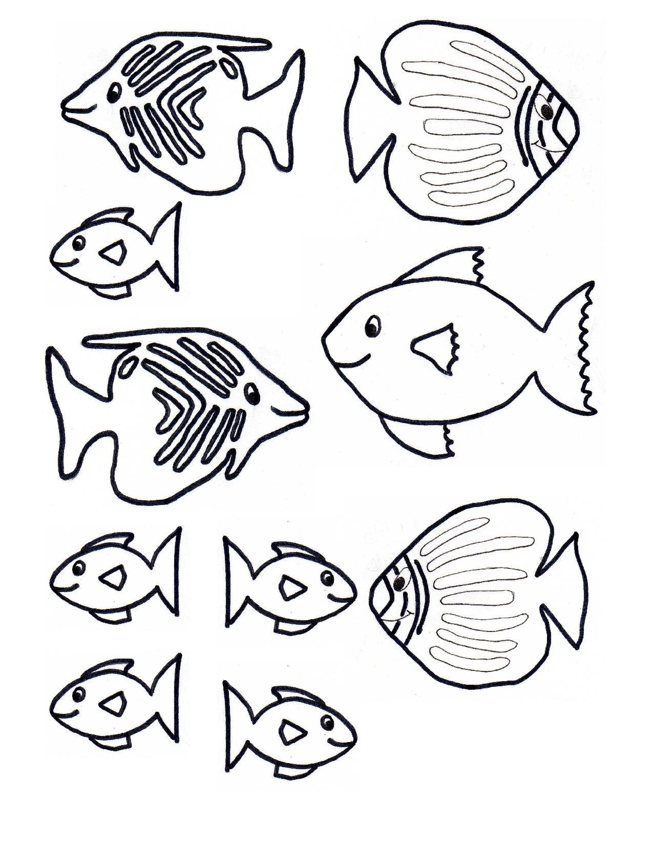 Fish Templates Printable Fish Templates Printable