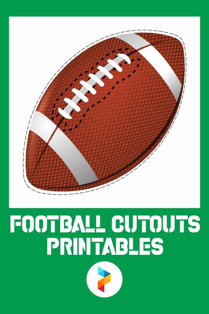 Football Cutouts Printables Football Football Template Football Football Cutouts Printables Football Football Template Football