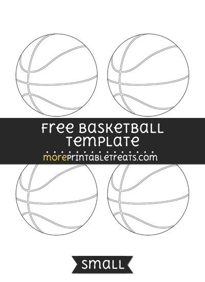 Free Basketball Template Small Free Basketball Templates Printable 