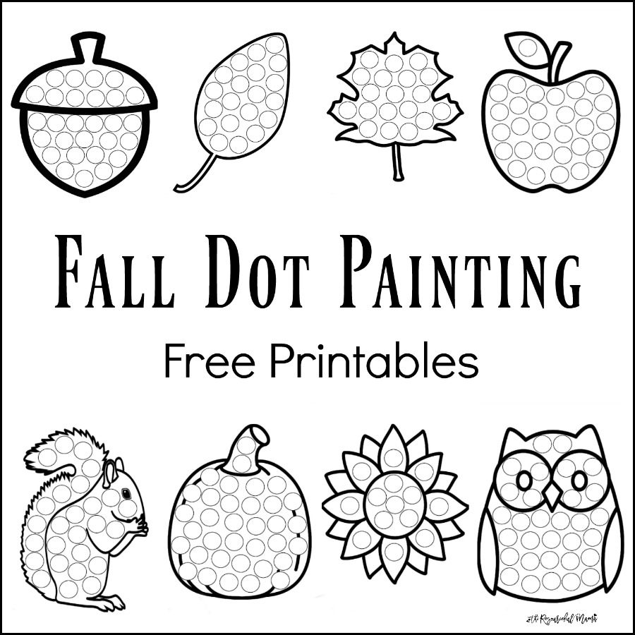 Free Dot Painting Printables Printable Templates Your Go To Resource 