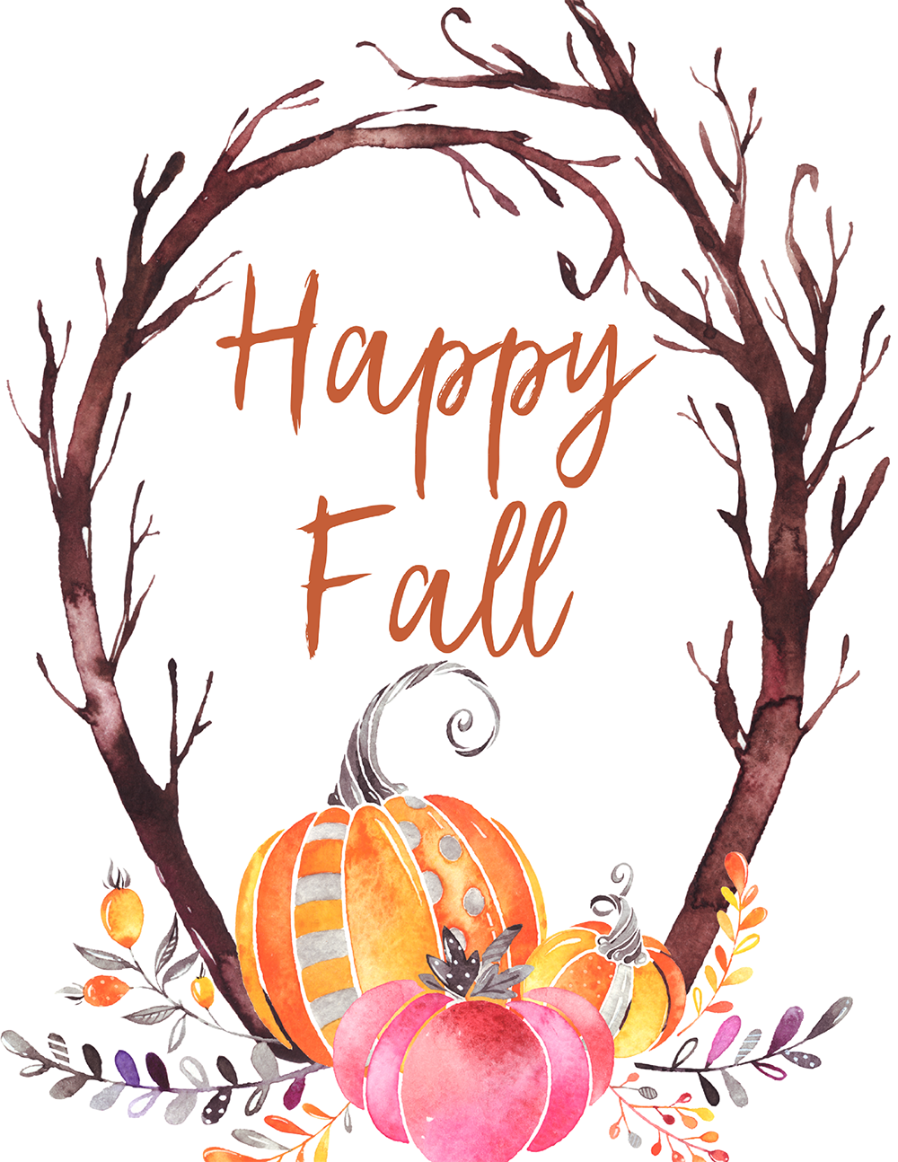 Free Fall Printable Decorations Printable Templates