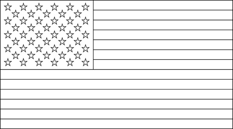 Free Printable American Flag Template Free Templates Printable