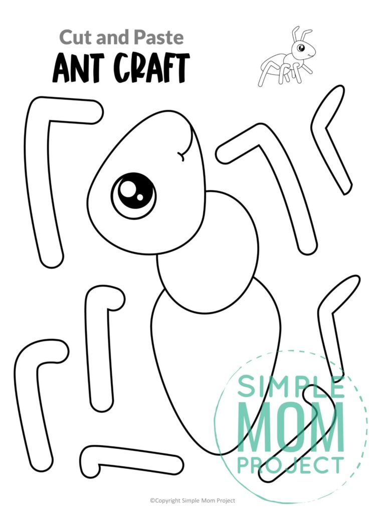 Free Printable Ant Craft Template Artofit