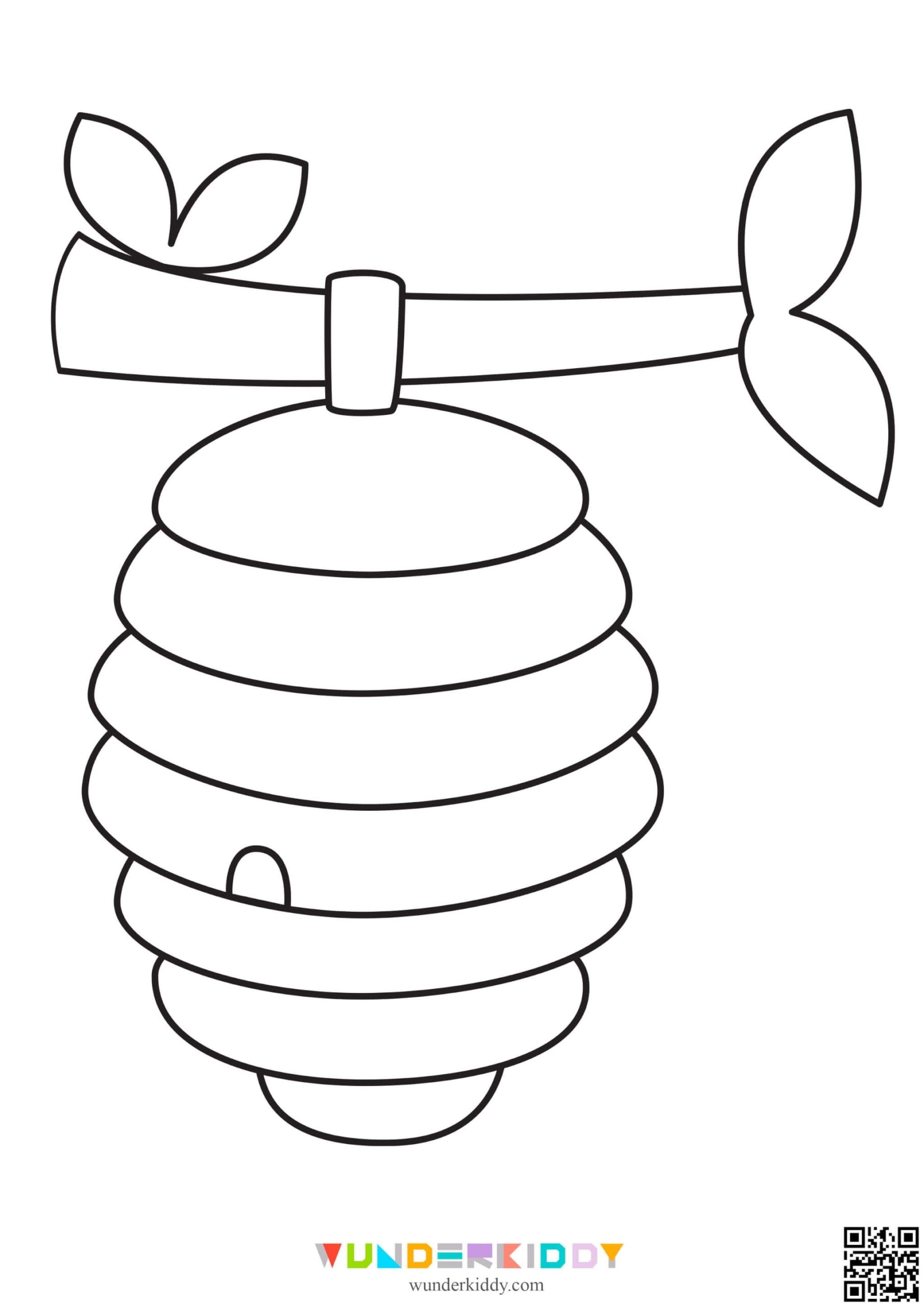Free Printable Beehive Template For Preschool Crafts Artofit