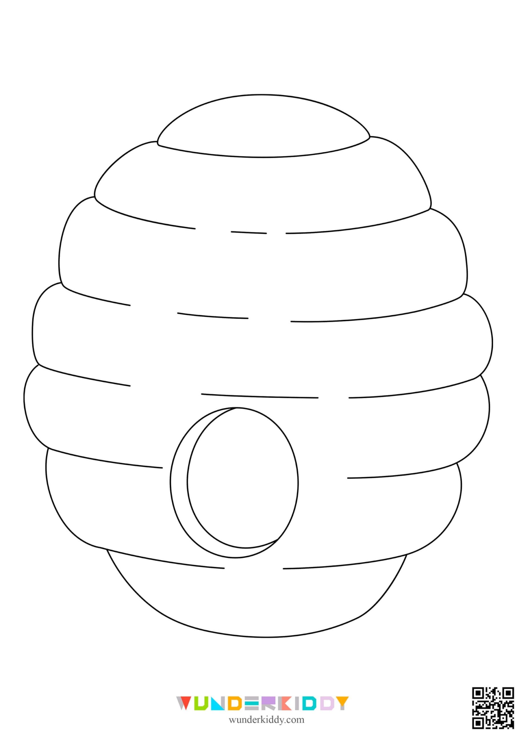 Free Printable Beehive Template For Preschool Crafts Bee Hive Craft 