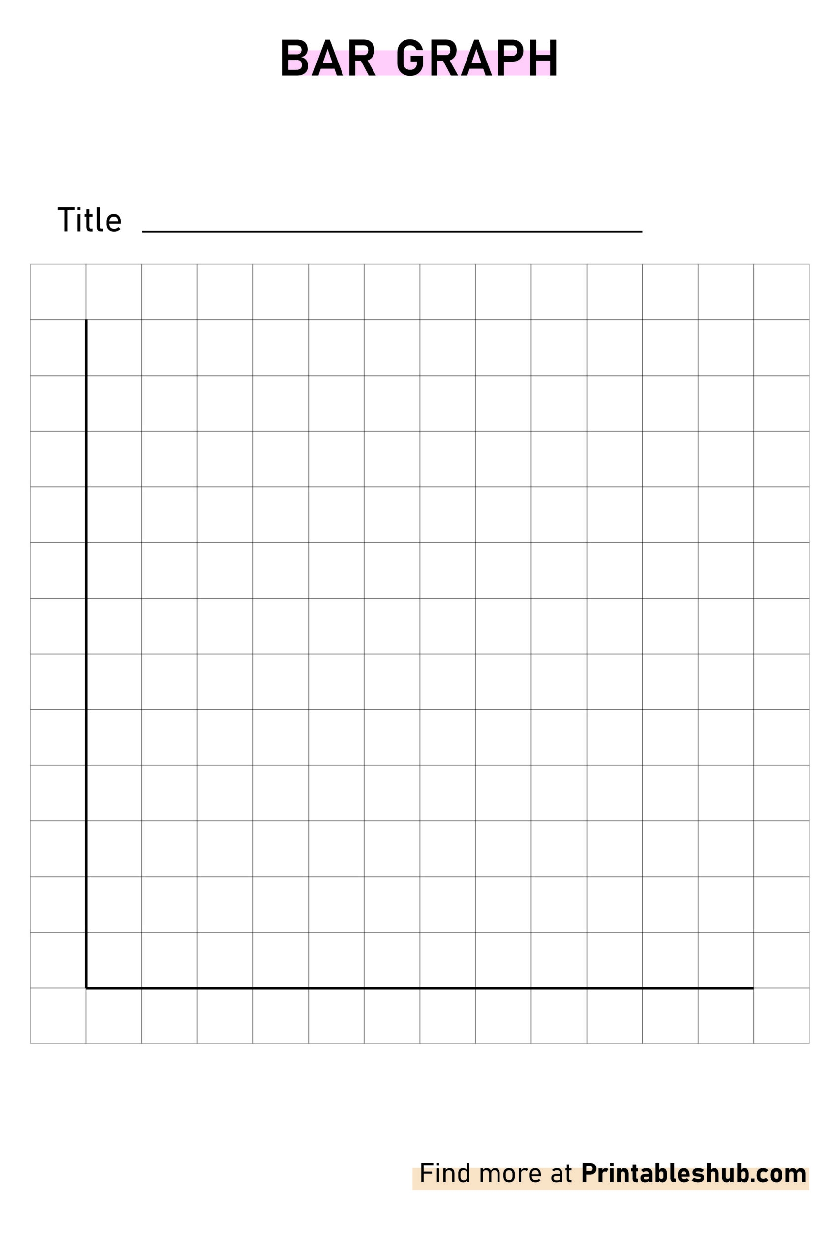 Free Printable Blank Bar Graph Templates PDF Included Printables Hub