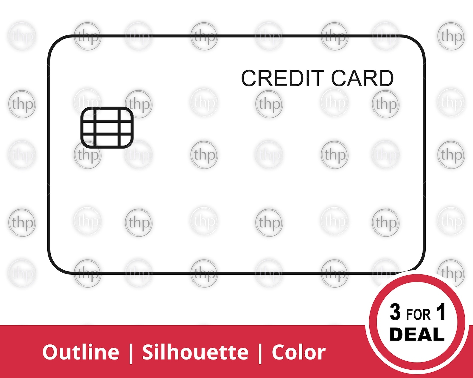 Free Printable Blank Credit Card Template