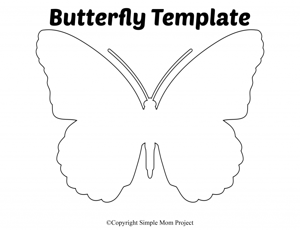 Free Printable Butterfly Templates Simple Mom Project Free Printable Butterfly Templates Simple Mom Project