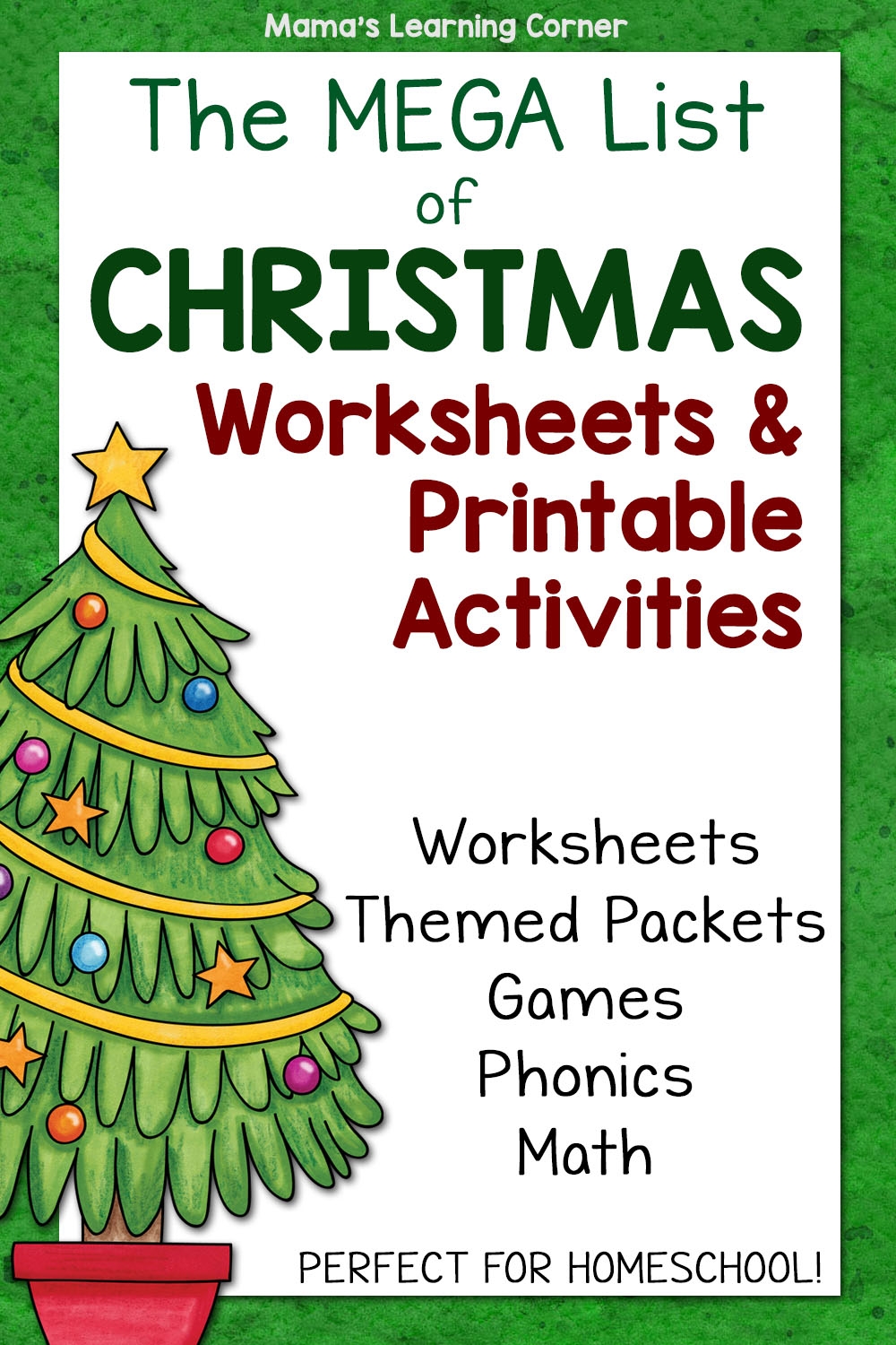 Free Printable Christmas Worksheets Jays Sweet N Sour Life 