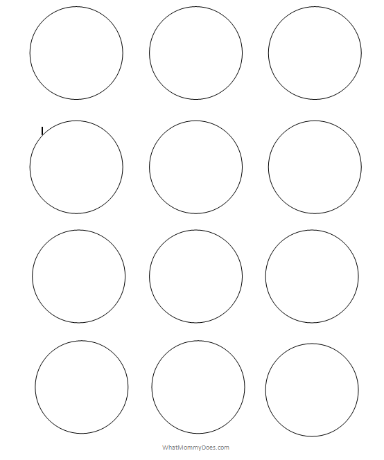 Free Printable Circle Templates Large And Small Stencils Free Printable Circle Templates Large And Small Stencils