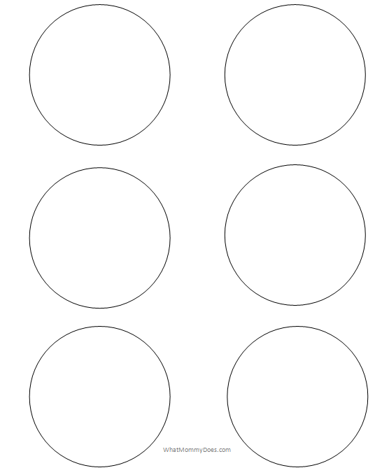 Free Printable Circle Templates Large And Small Stencils Free Printable Circle Templates Large And Small Stencils