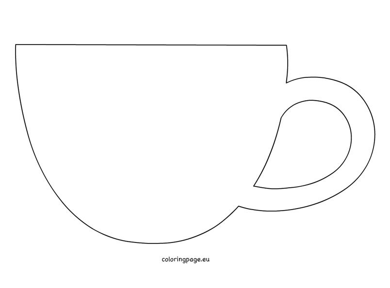 Free Printable Coffee Cup Templates Free Printable Coffee Cup Templates