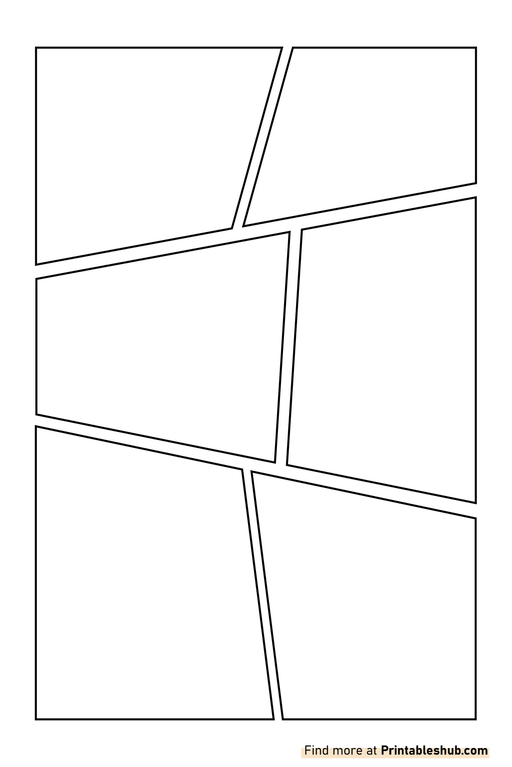 Free Printable Comic Strips Pages Templates PDF Included Printables Hub Free Printable Comic Strips Pages Templates PDF Included Printables Hub