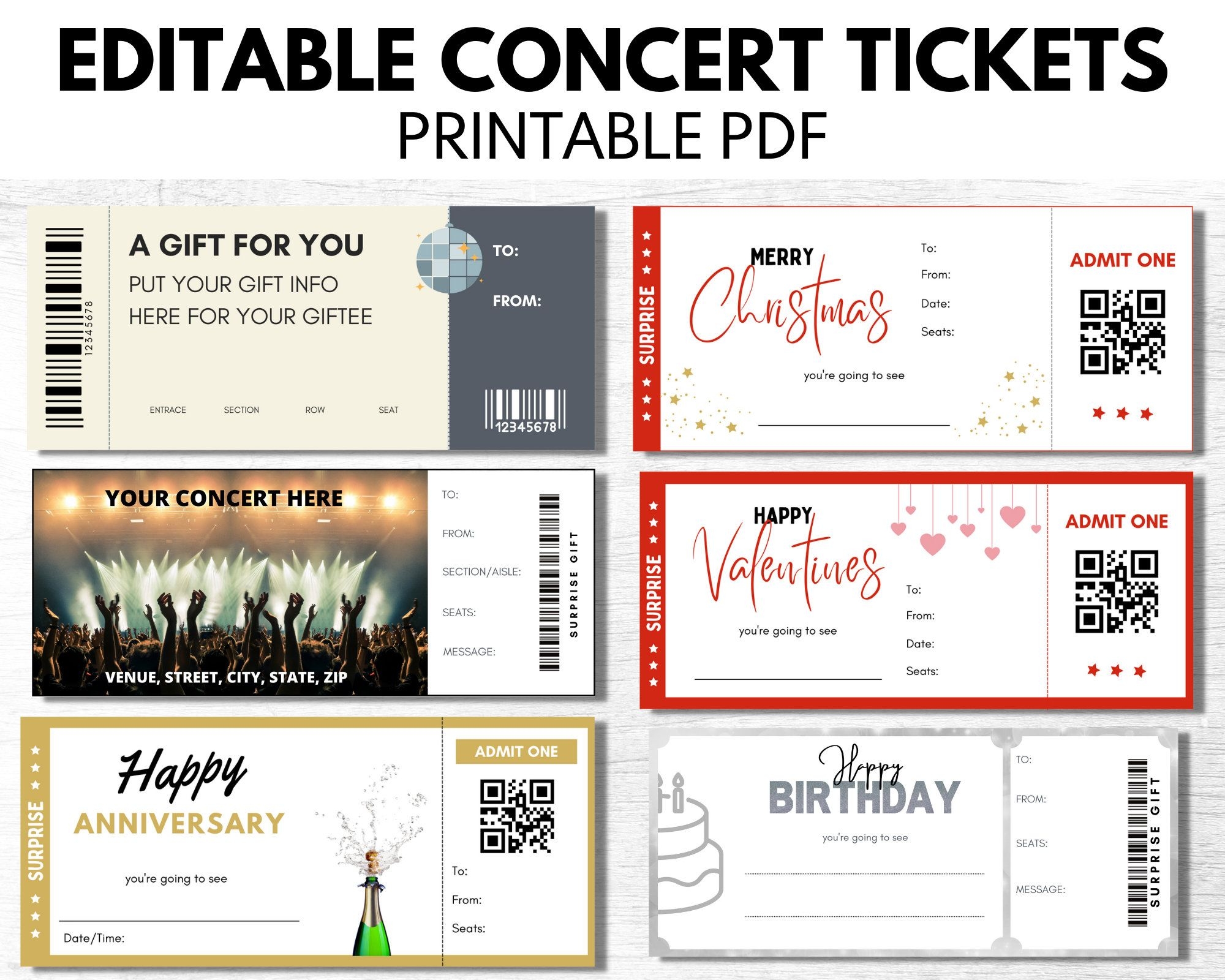Free Printable Concert Ticket Template Dev onallcylinders