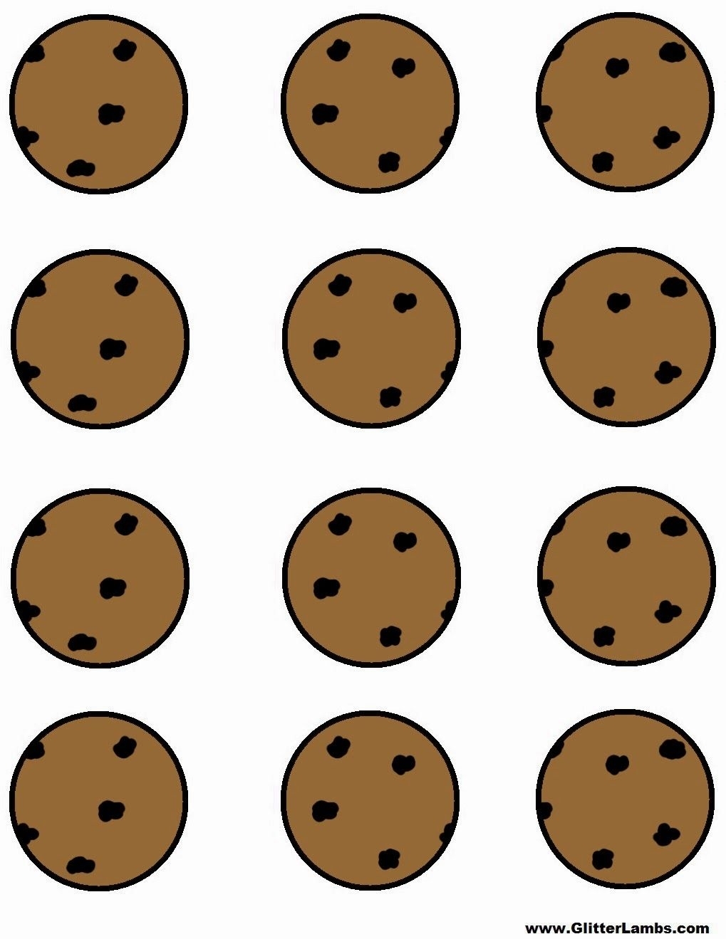 Free Printable Cookie Templates Free Printable Free Printable Cookie Templates Free Printable