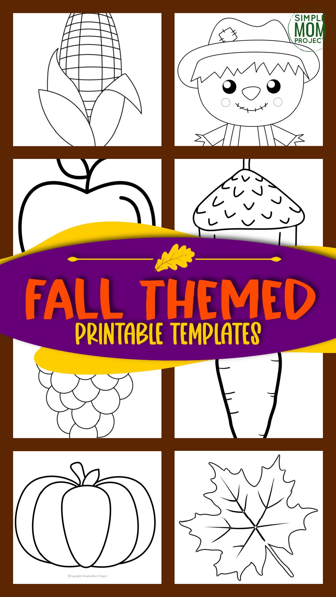 Free Printable Corn Template Simple Mom Project Free Printable Corn Template Simple Mom Project