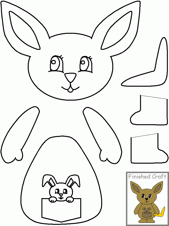 Free Printable Cut Out Crafts Free Printable Cut Out Crafts