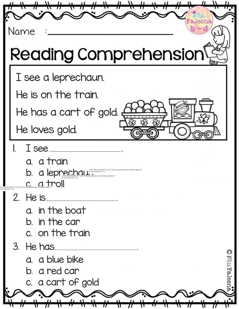 Free Printable Ela Worksheets