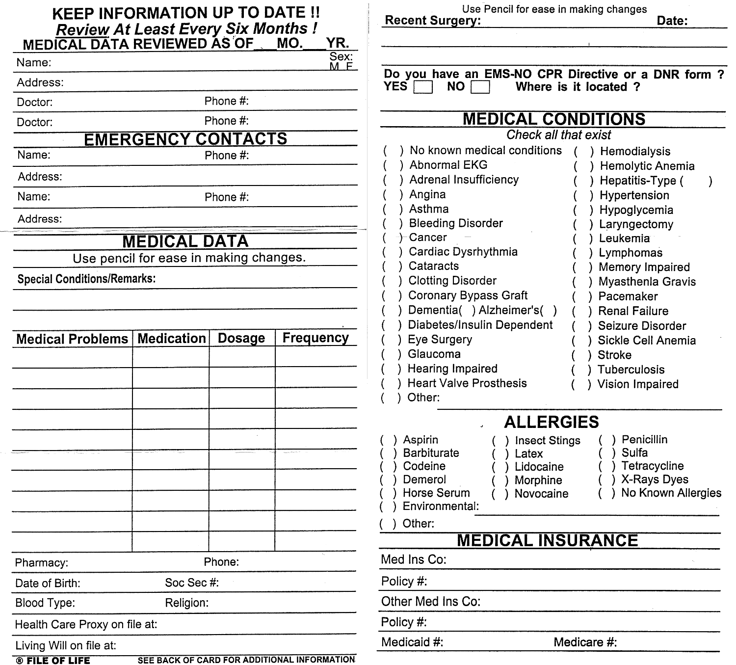 Free Printable File Of Life Forms Printable Form 2024