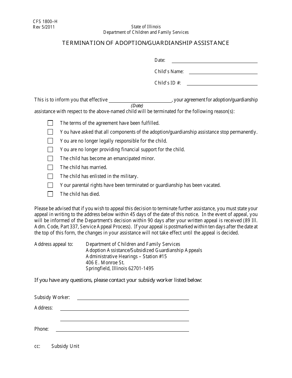 Free Printable Guardianship Forms Arkansas