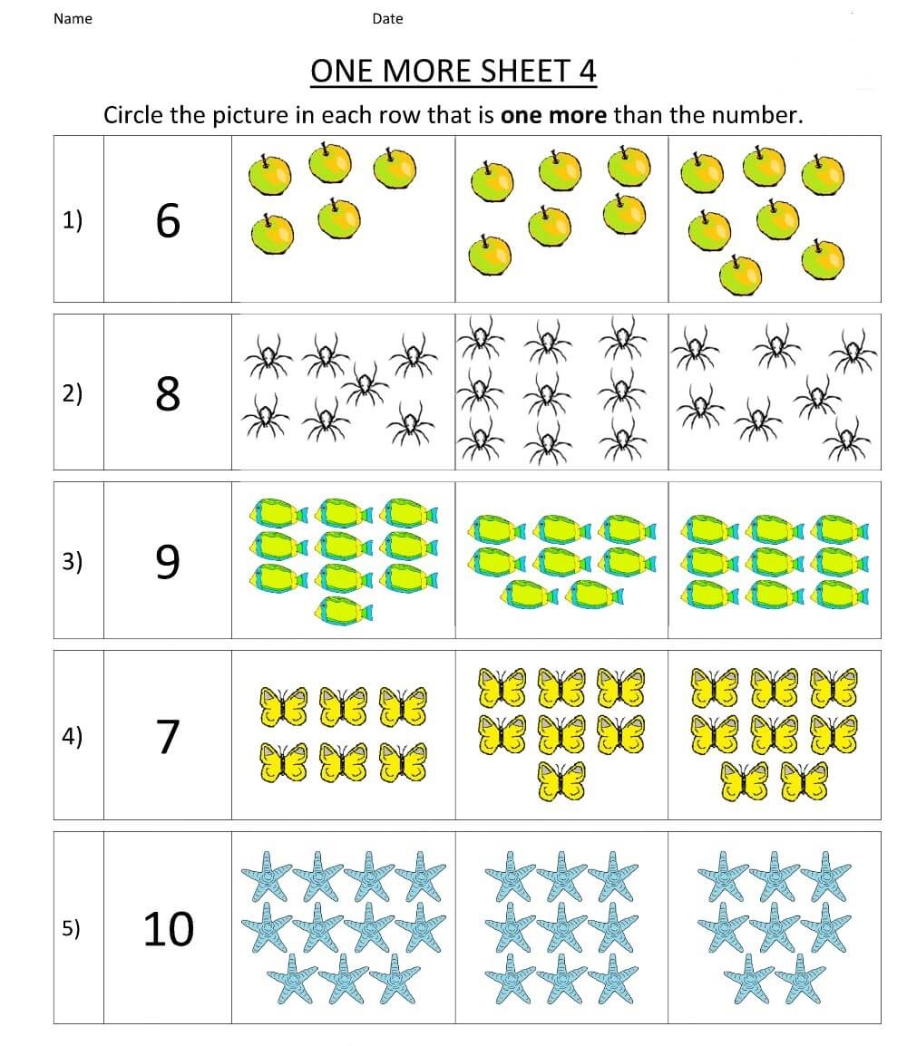 Free Printable Kindergarten Math Worksheets Free Printable 