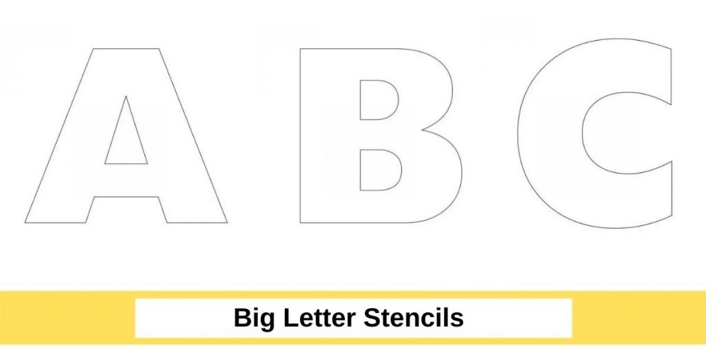 Free Printable Letter Stencils