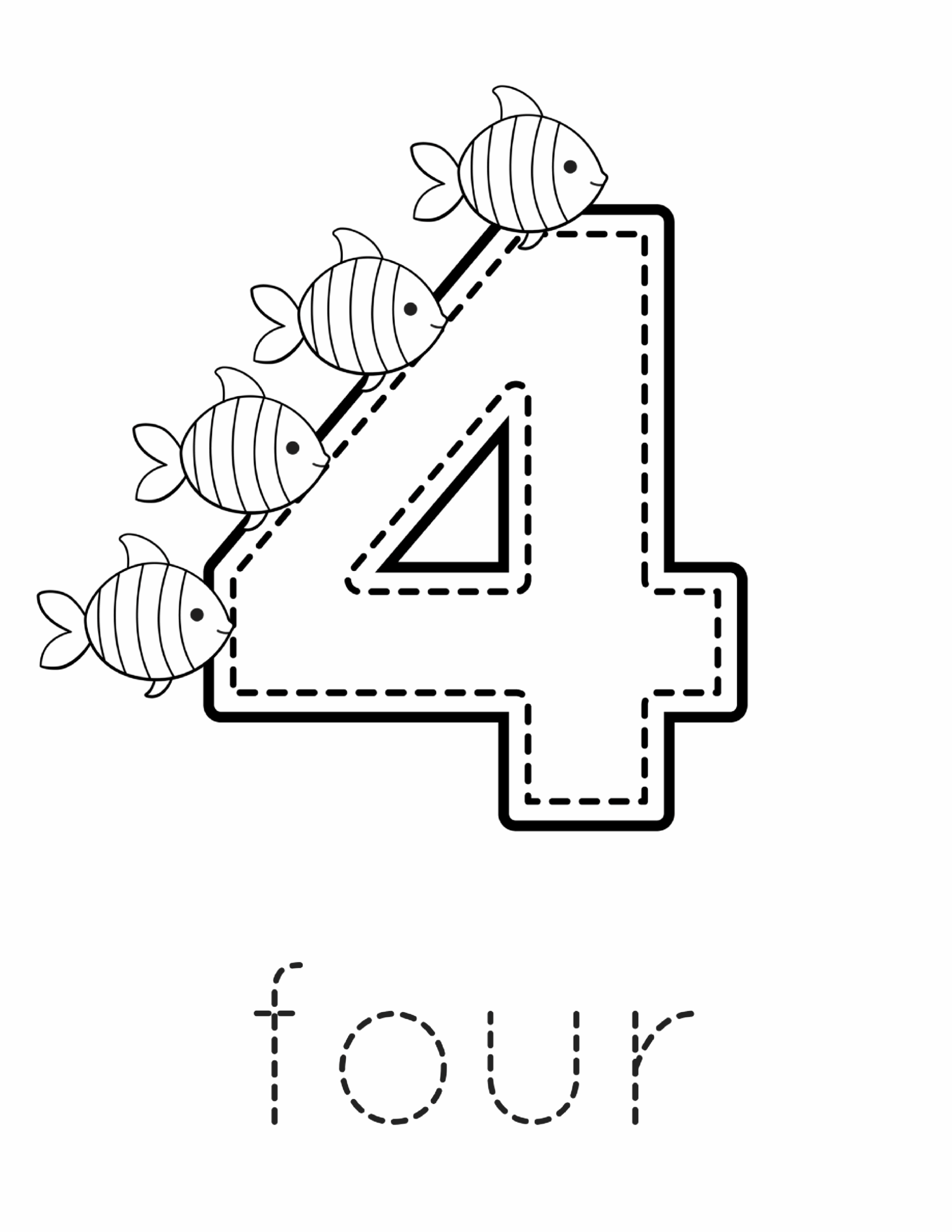 Free Printable Numbers Worksheets