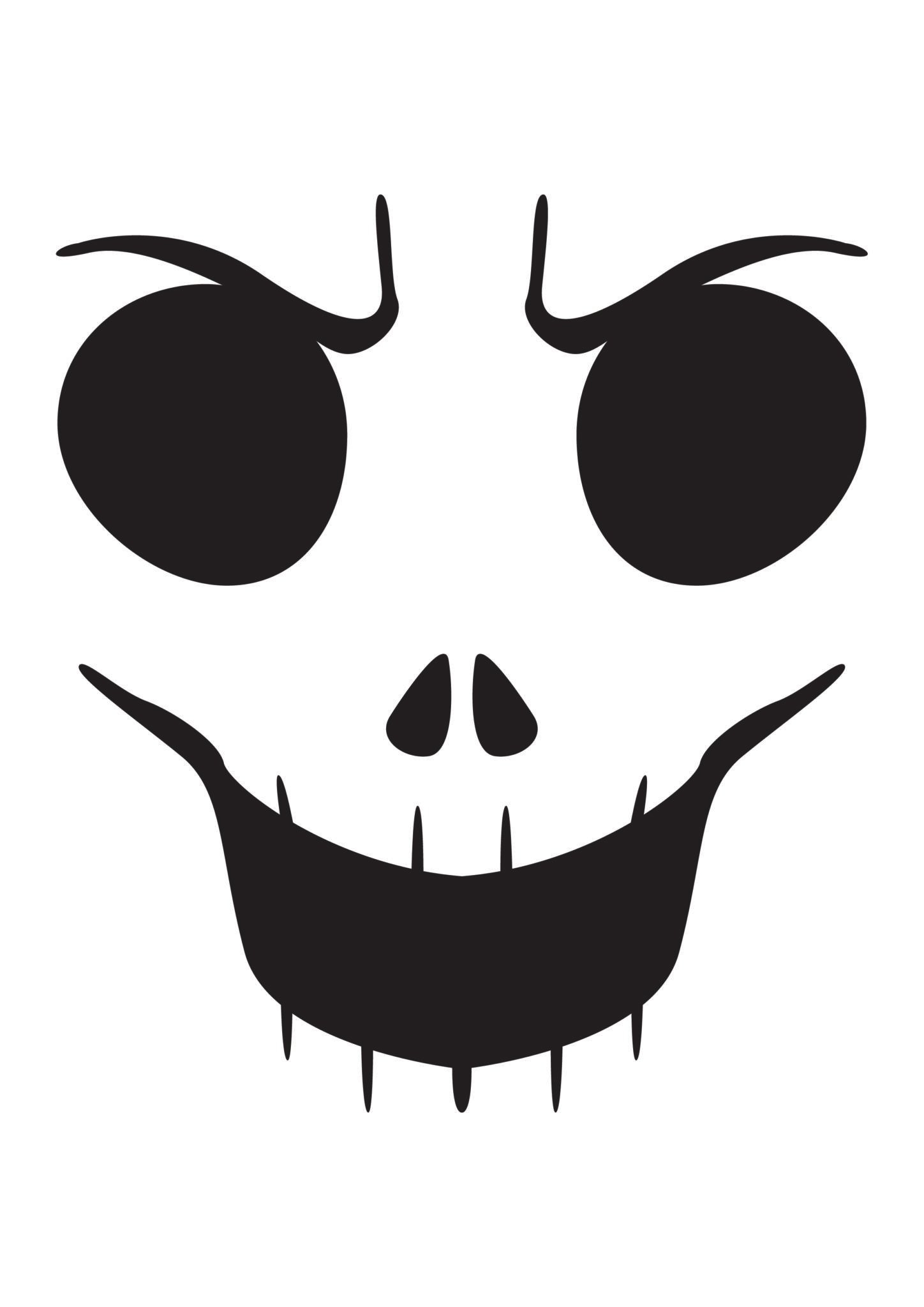 Free Printable Pumpkin Carving Templates Partyrama Blog