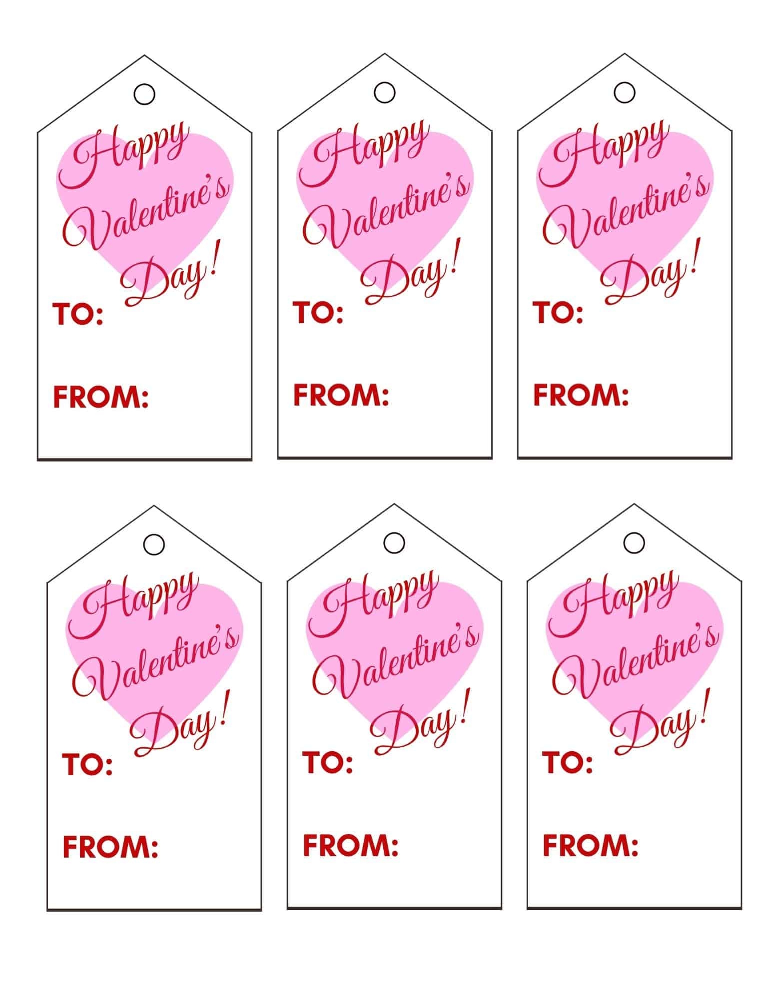 Free Printable Valentine Tags Add A Little Adventure