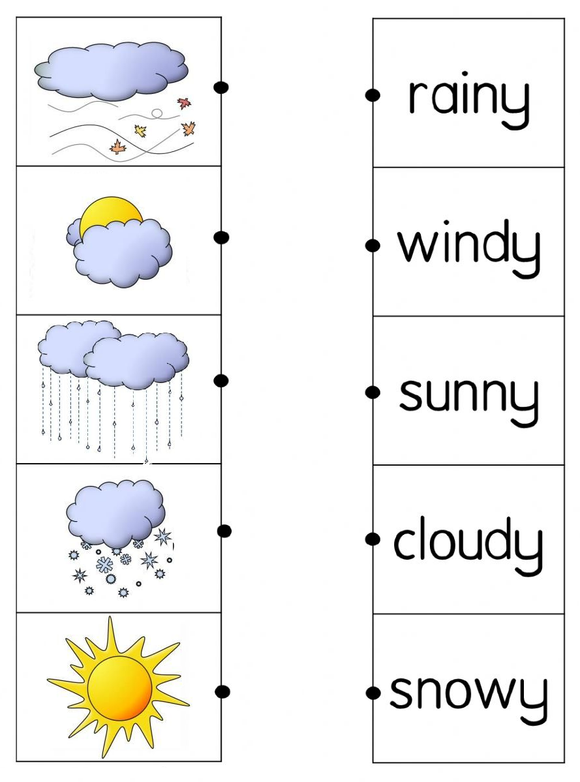 Free Printable Weather Worksheets For Preschool The Keeper Of 