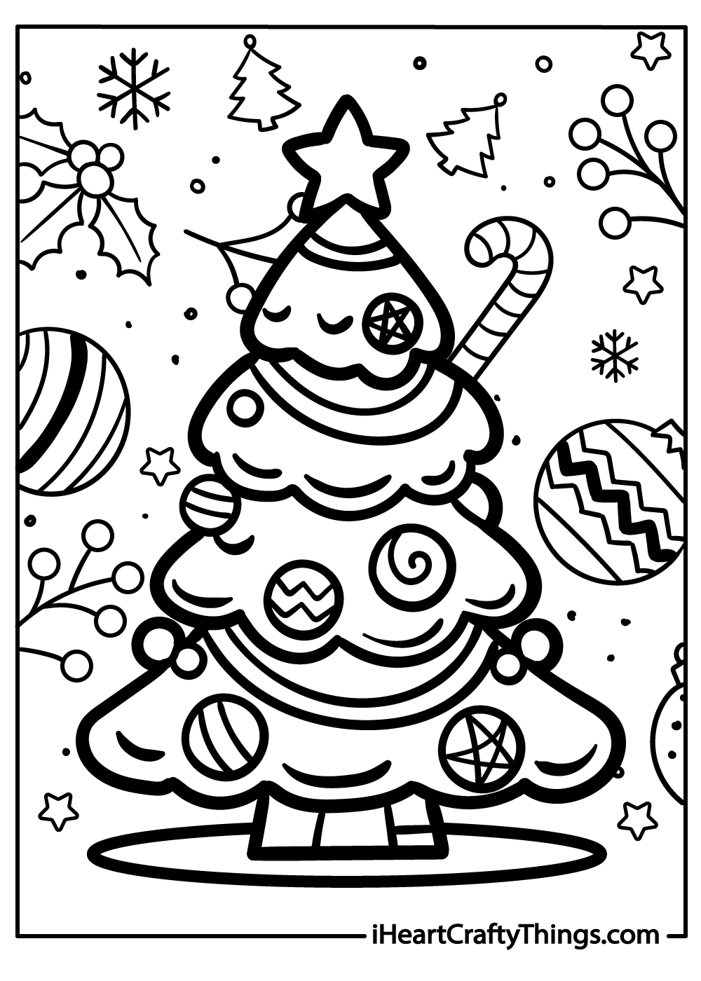Free Printables Christmas Coloring Pages Spark Holiday Creativity